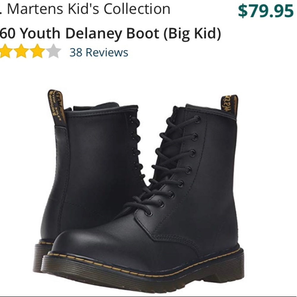 Big kids doc martens